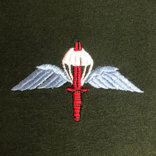 Load image into Gallery viewer, British Parachutist Commando Wings (winged dagger)  - Embroidered - Choose your Garment
