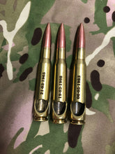 Load image into Gallery viewer, Engraved / Personalised .50 Cal Machine Gun Bullet Bottle Opener