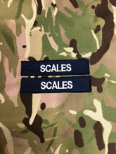 Load image into Gallery viewer, x2 Name Badge / Name Tape  120mm x 25mm (Choose Colour) (PCS Style)