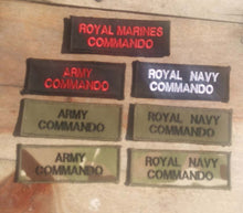 Load image into Gallery viewer, Royal Marines Commando (FCF / FRMU) Future Commando Force Embroidered Shoulder Patch
