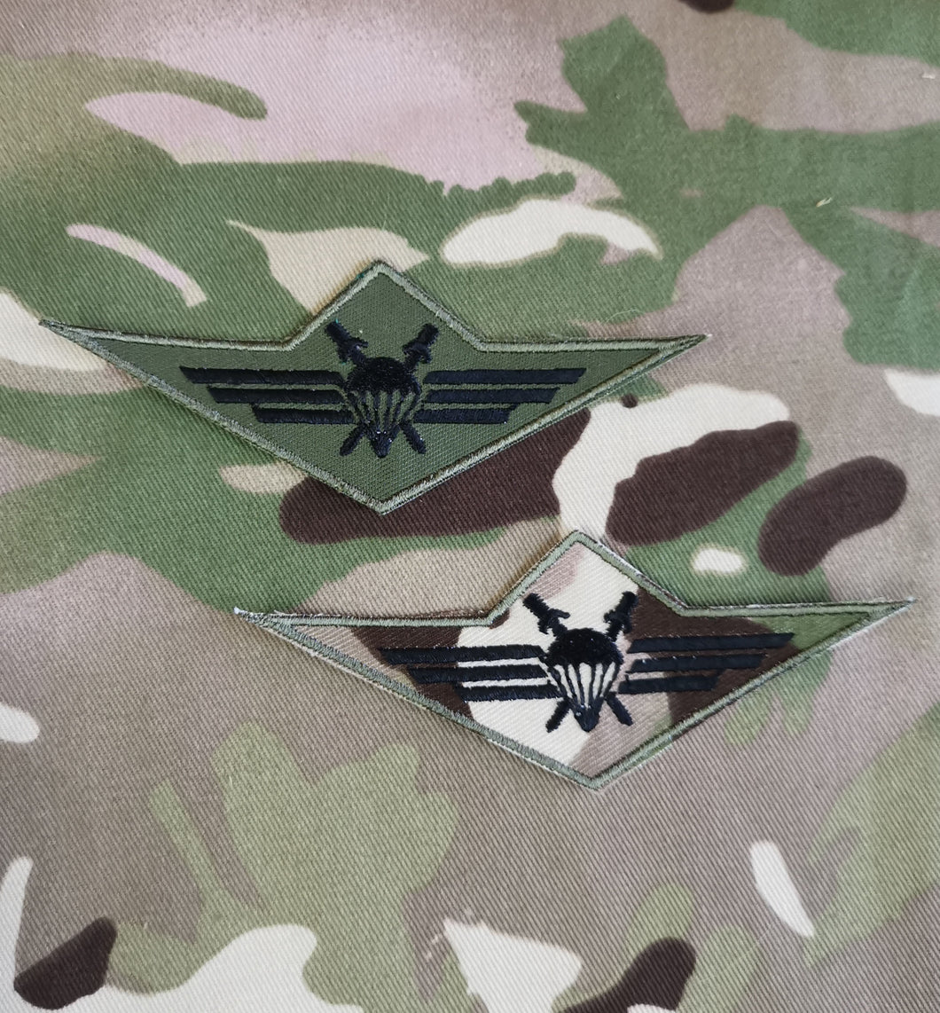 Bulgaria / Bulgarian Airborne Parachutist Qualification Wings Cloth