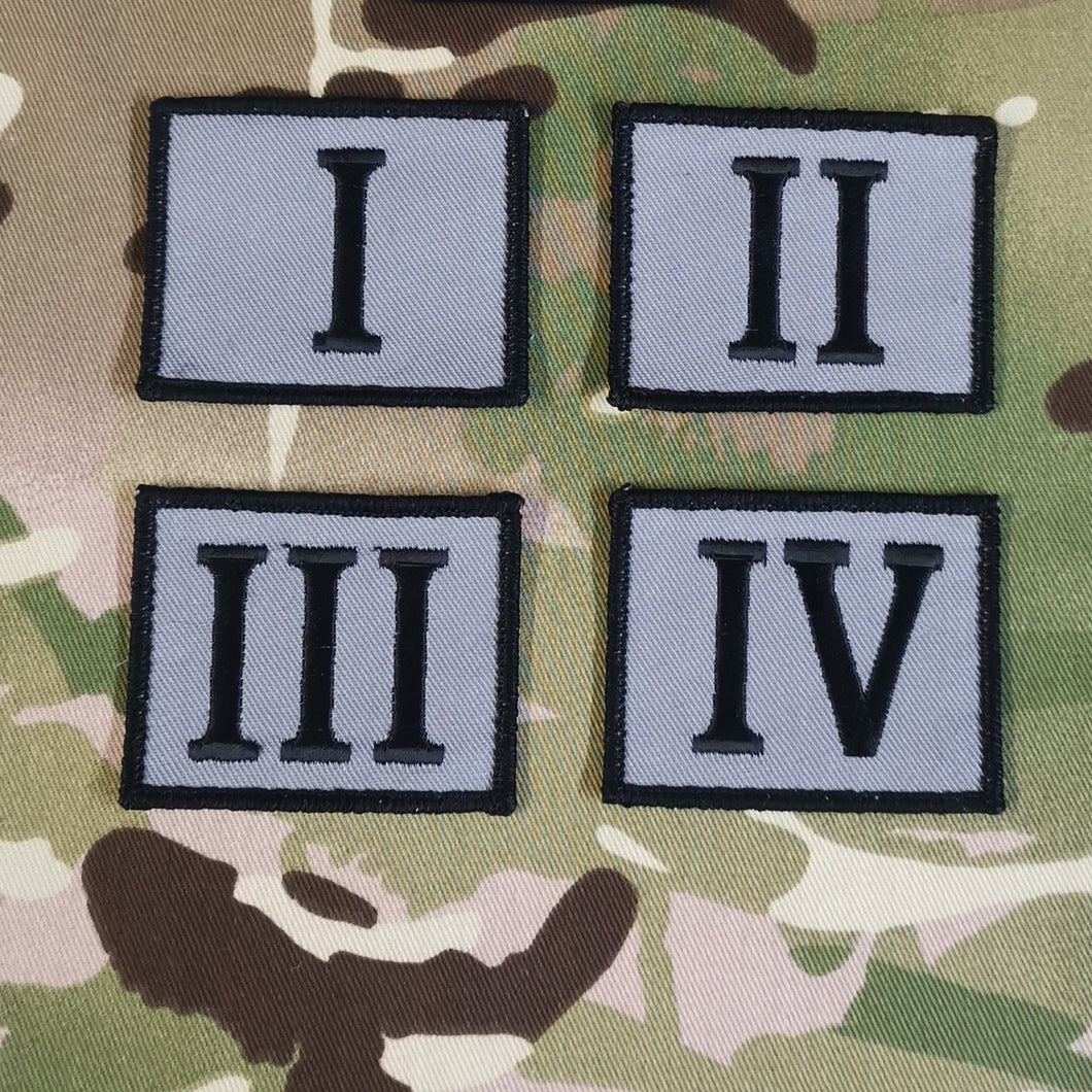 Combat - Battalion / Numeral Patch ( ranger / pwrr / para / anglian )