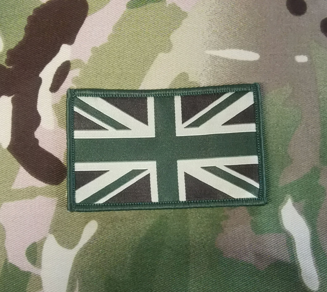 50X80MM Subdued  UJ / Union Flag / Union Jack badge / patch