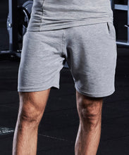 Load image into Gallery viewer, Embroidered unisex jersey jog shorts