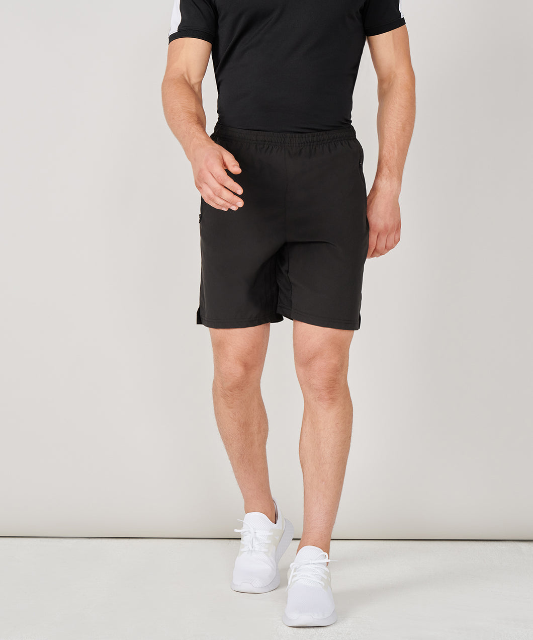 Embroidered - Pro Stretch Sports Shorts