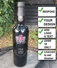 Load image into Gallery viewer, Engraved Bottle of Taylors Port 75cl - Engraved with your design
