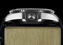 Load image into Gallery viewer, MWC 24 Jewel 300m Water Resistant 24 Jewel Automatic Military Specification Divers Watch with Sapphire Crystal on Black NATO Strap