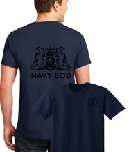 Load image into Gallery viewer, Double Printed T-Shirt Navy EOD Bomb Disposal Diver