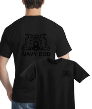 Load image into Gallery viewer, Double Printed T-Shirt Navy EOD Bomb Disposal Diver