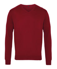 Load image into Gallery viewer, Embroidered - V Neck Knitted Jumper / Jumper
