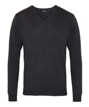 Load image into Gallery viewer, Embroidered - V Neck Knitted Jumper / Jumper
