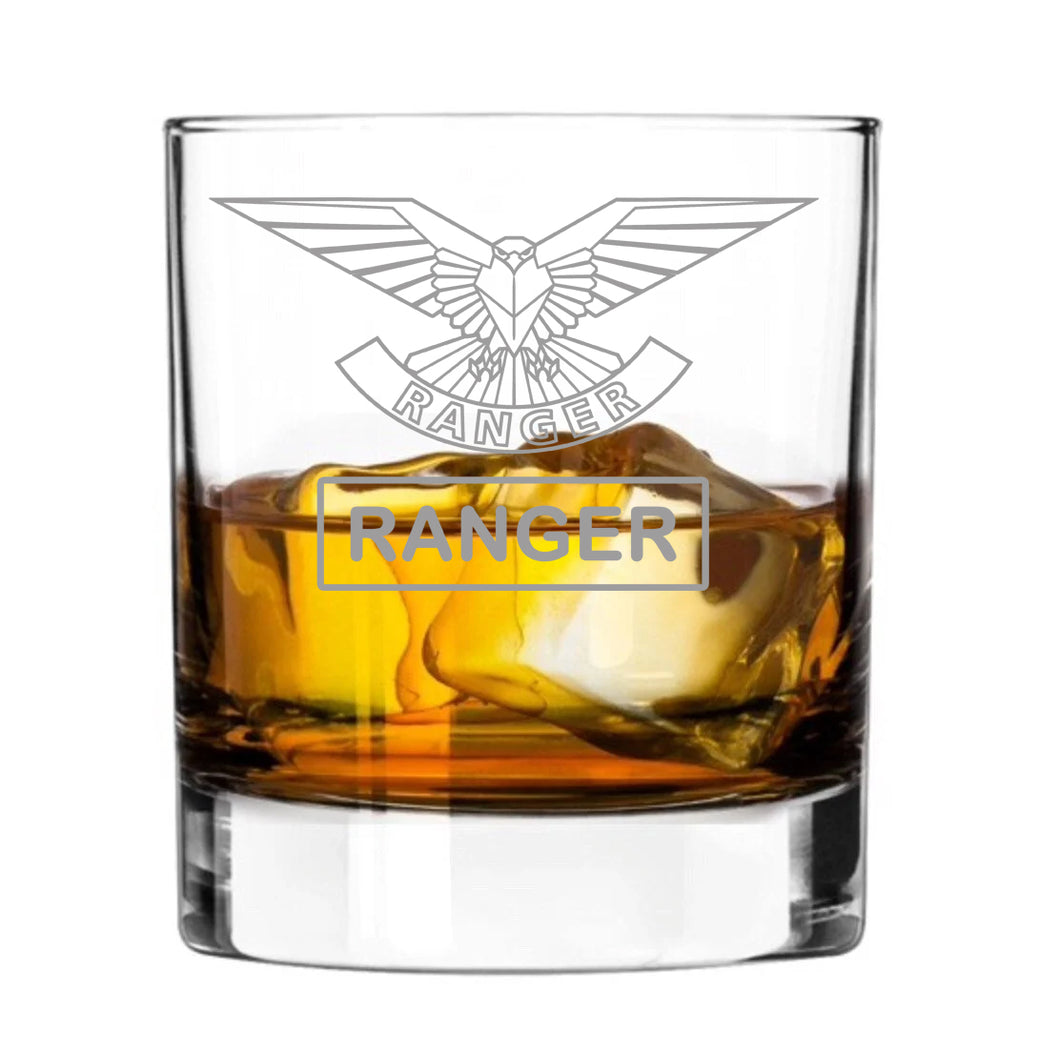 Ranger Regiment - Tumbler Whiskey Tumbler Glass 330ml