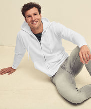 Load image into Gallery viewer, Embroidered - Premium zip up hooded sweatshirt (hoodie)