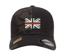 Load image into Gallery viewer, Embroidered Flexfit Yupong Cap Thin Red Line