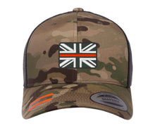 Load image into Gallery viewer, Embroidered Flexfit Yupong Cap Thin Red Line