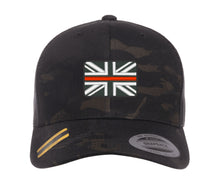Load image into Gallery viewer, Embroidered Flexfit Yupong Cap Thin Red Line