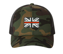 Load image into Gallery viewer, Embroidered Flexfit Yupong Cap Thin Red Line