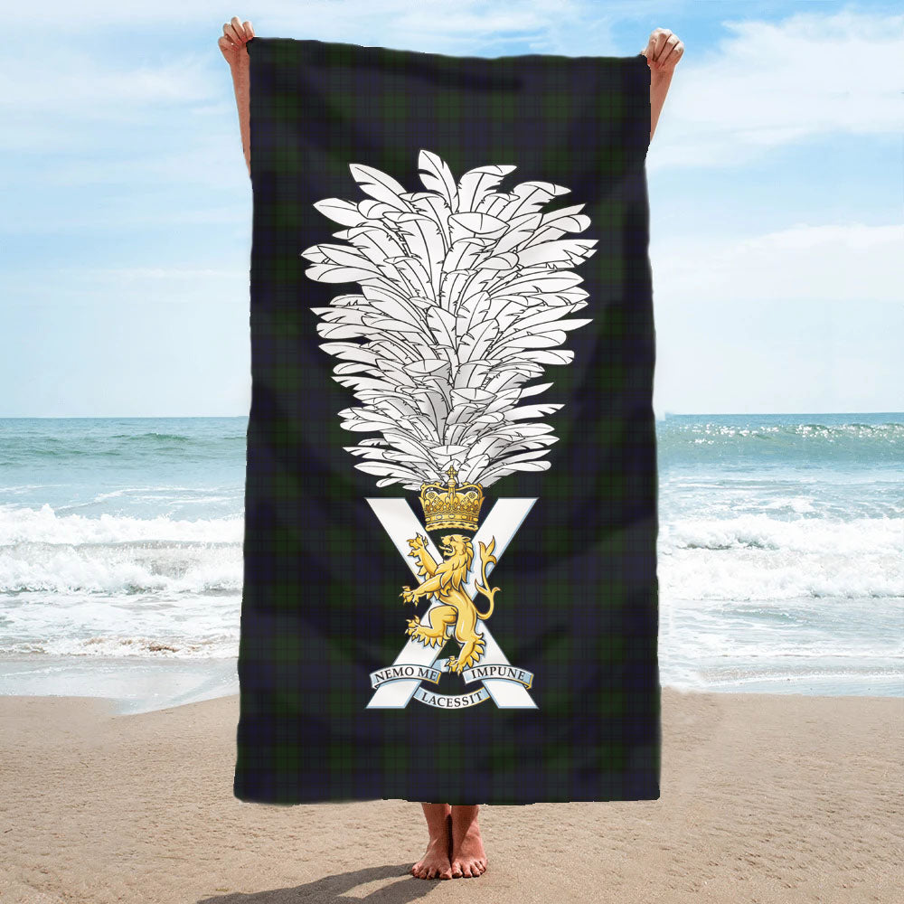 2nd Battalion Royal Regiment of Scotland RRS Hackle - Fully Printed Towel - Choose your size