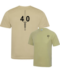 Load image into Gallery viewer, 40 Commando (Royal Marines) - Fully Printed Wicking Fabric T-shirt