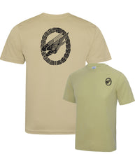 Load image into Gallery viewer, (German) Fallschirmjäger Crest Airborne forces Paratrooper - Fully Printed Wicking Fabric T-shirt