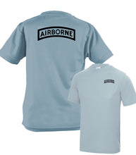 Load image into Gallery viewer, Airborne Tab / Rocker - Fully Printed Wicking Fabric T-shirt