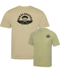 Load image into Gallery viewer, (Italian) paradutsi folgore Airborne forces Paratrooper - Fully Printed Wicking Fabric T-shirt