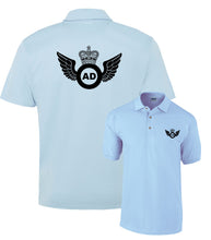 Load image into Gallery viewer, Double Printed AD Wicking Polo Shirt