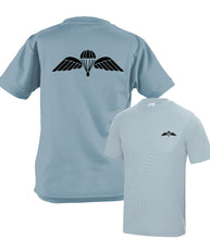 Load image into Gallery viewer, Double Printed Airborne Wings Wicking T-Shirt