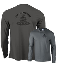 Load image into Gallery viewer, Double Printed Royal Artillery Long sleeve Wicking T-Shirt