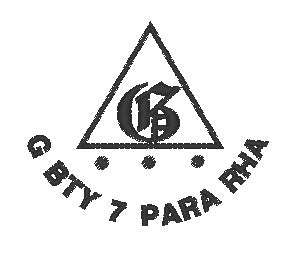G Bty 7 PARA RHA  - Embroidered Design - Choose your Garment