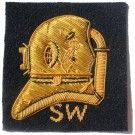 Shallow Water SW Diver On Navy No1 Dress Badge