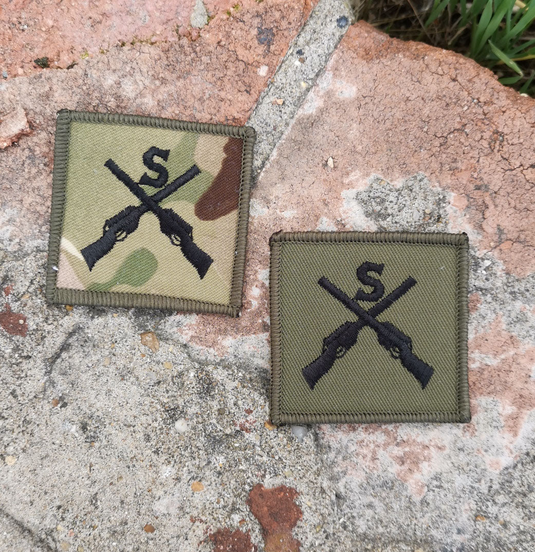 Embroidered Sniper Combat Patch