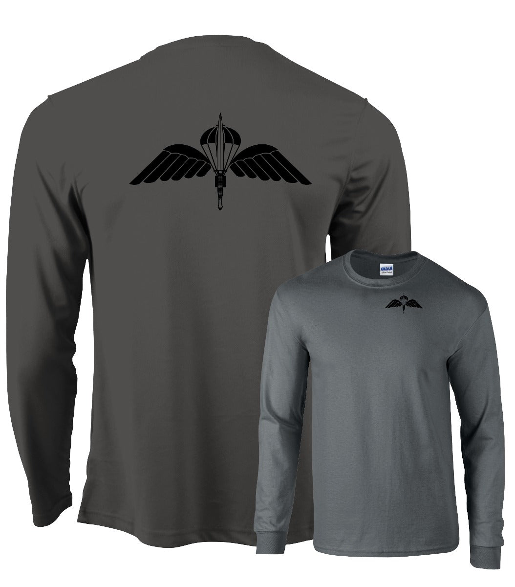 Double Printed Para Commando Long sleeve Wicking T-Shirt