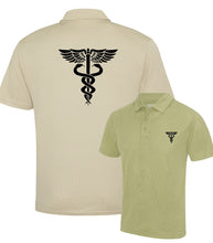 Load image into Gallery viewer, Double Printed Paramedic Wicking Polo Shirt
