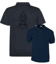 Load image into Gallery viewer, Double Printed RE Search Wicking Polo Shirt
