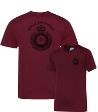 Load image into Gallery viewer, Double Printed Royal Engineers Wicking T-Shirt