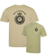 Load image into Gallery viewer, Double Printed Royal Engineers Wicking T-Shirt
