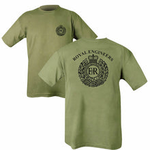 Load image into Gallery viewer, Double Printed Royal Engineers (RE) T-Shirt
