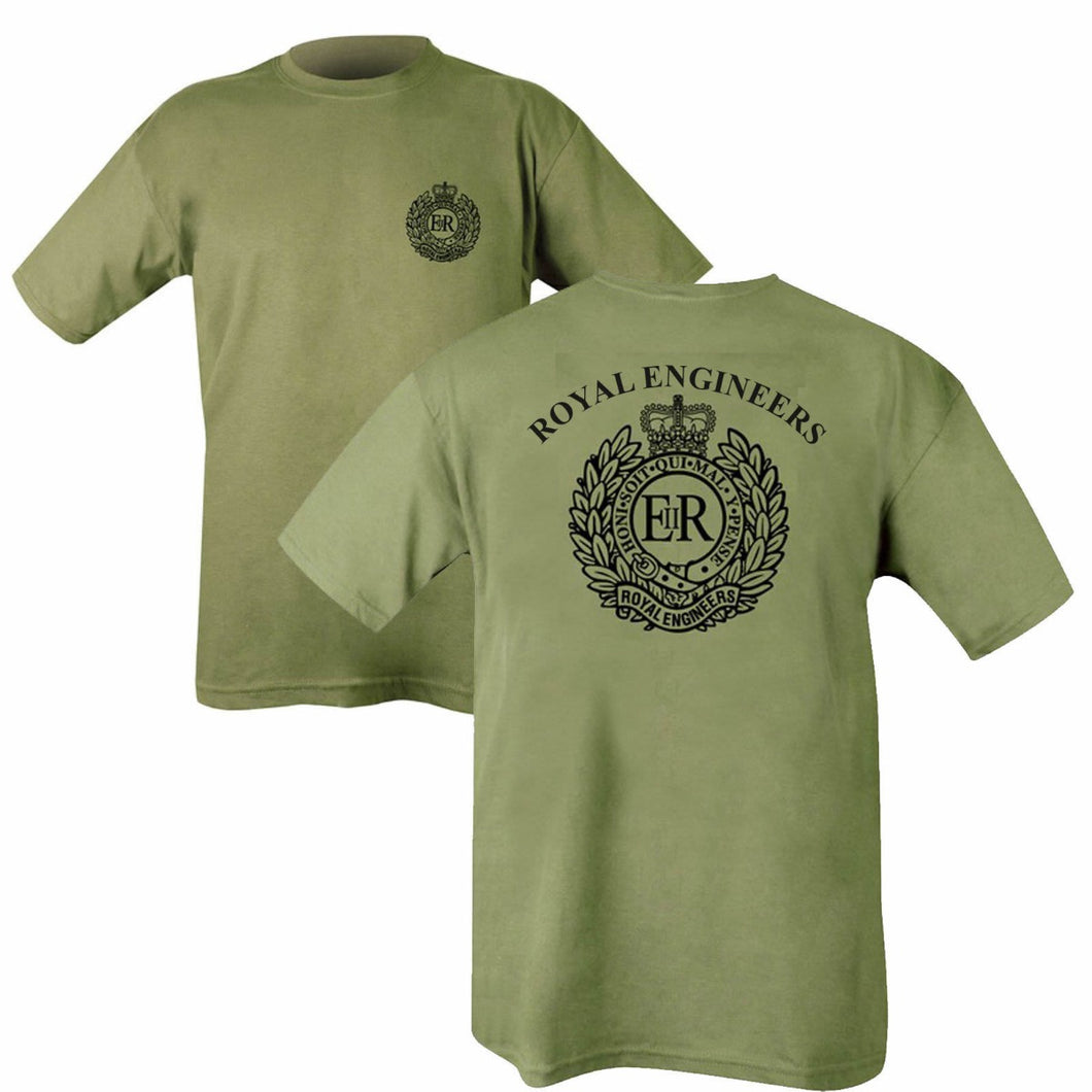 Double Printed Royal Engineers (RE) T-Shirt