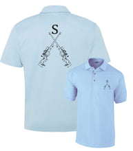 Load image into Gallery viewer, Double Printed Sniper Wicking Polo Shirt
