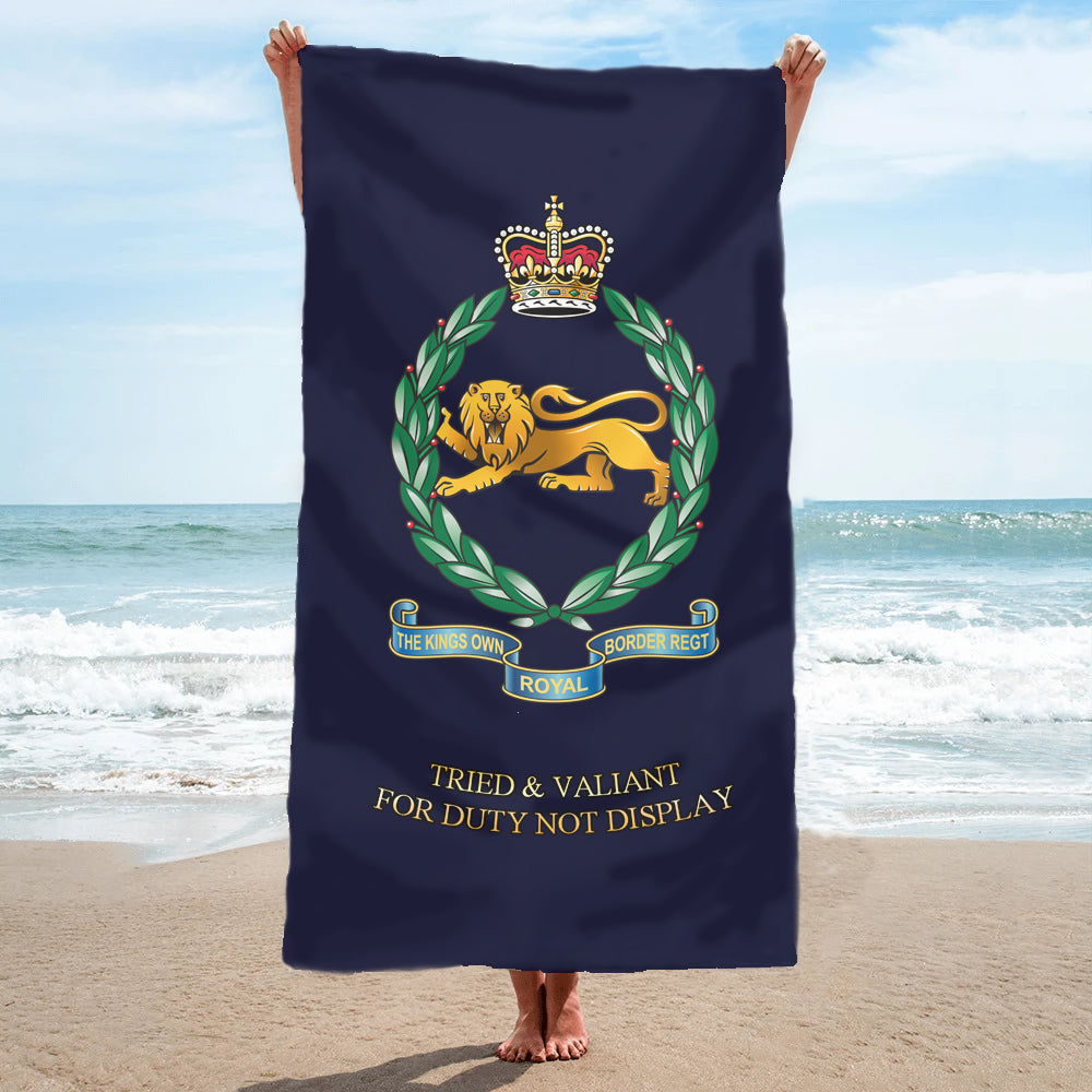 Fully Printed Kings Own Royal Border Regiment (KORBR) Towel