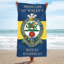 Load image into Gallery viewer, Fully Printed Princess of Waless Royal Regiment (PWRR) Regimental Towel
