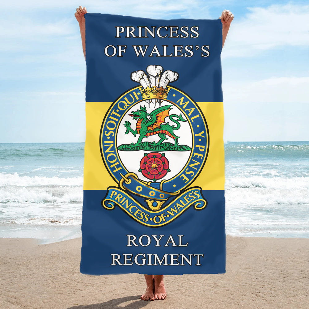 Fully Printed Princess of Waless Royal Regiment (PWRR) Regimental Towel