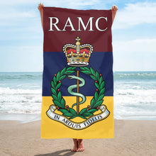 Load image into Gallery viewer, Fully Printed Royal Army Medical Corps (RAMC) Regimental Towel

