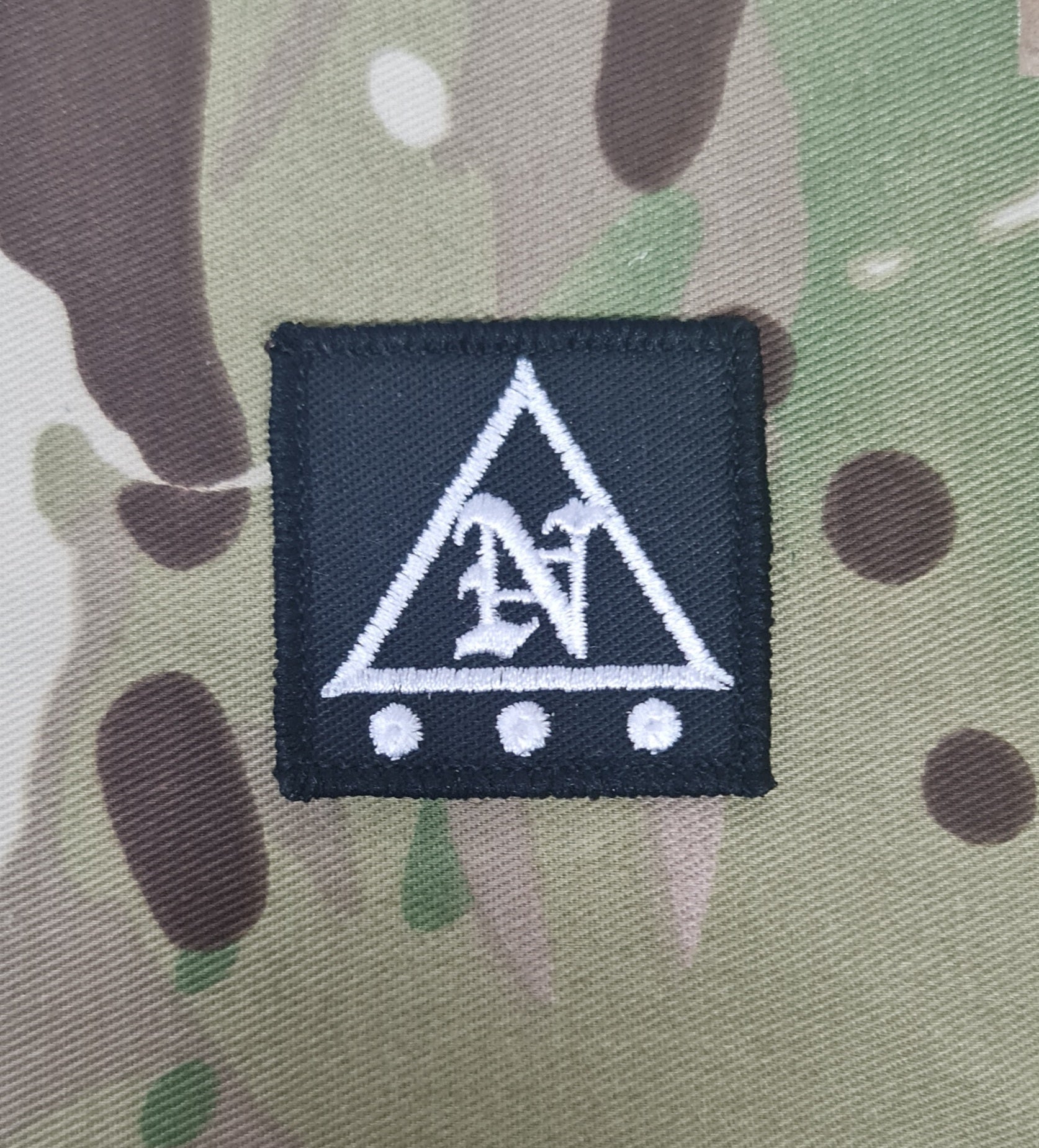 7 Rha Army N Bty (Battery) The Eagle Troop 7 RHA Identification Patch ...