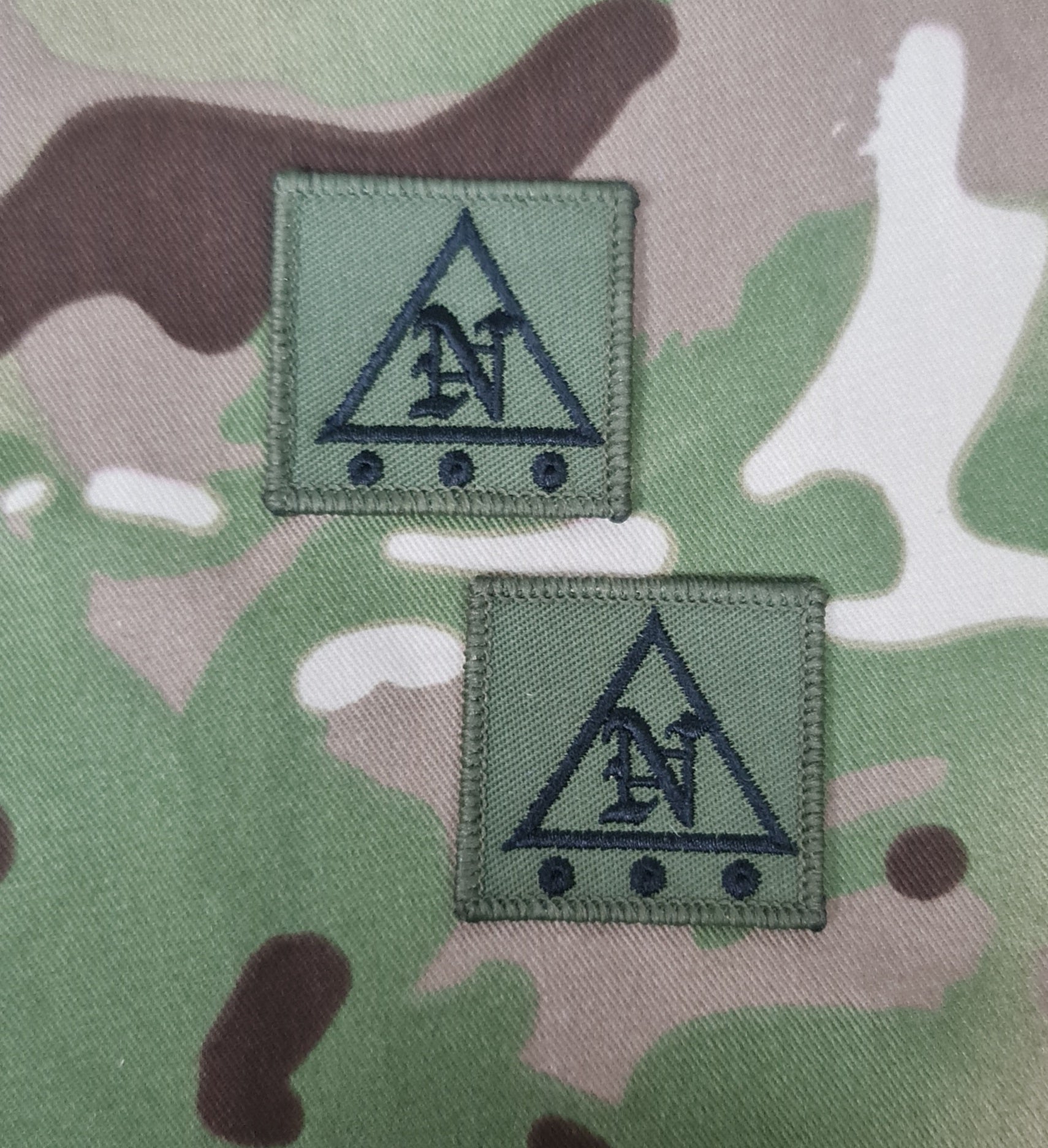 7 Rha Army N Bty (Battery) The Eagle Troop 7 RHA Identification Patch ...