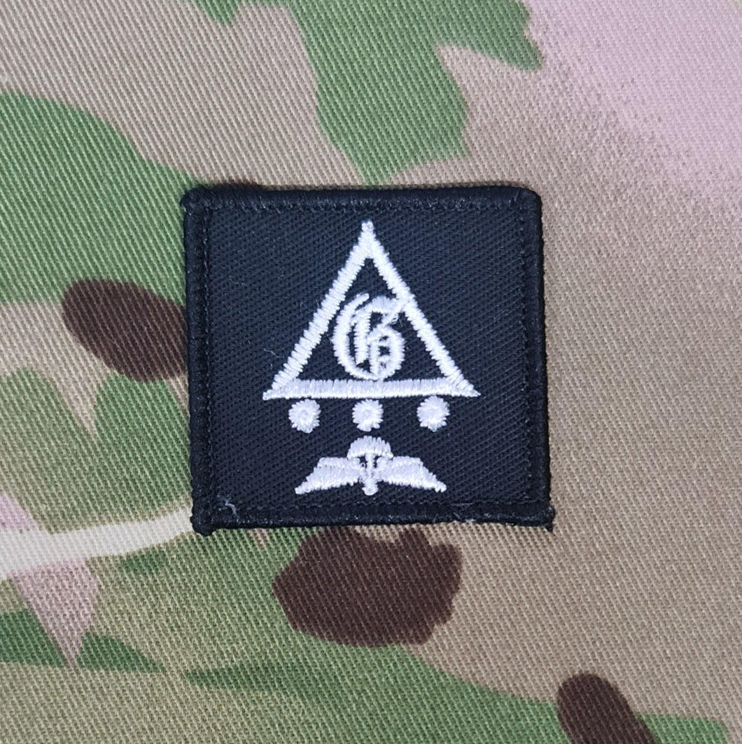7 Rha Army Para Wings / G Bty (Battery) Mercers Troop 7 RHA Identification Patch ...