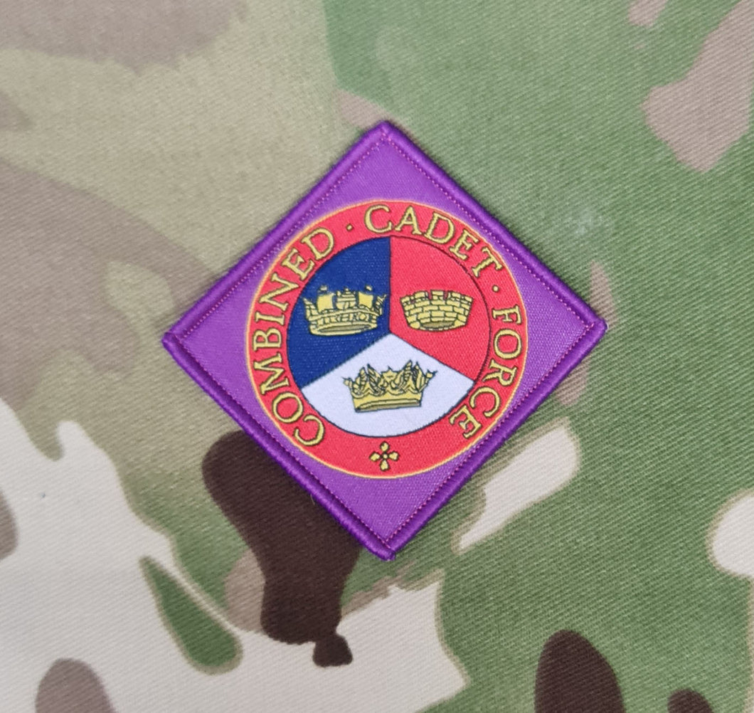 CCF Combined Cadet Force / CCF Tactical Recognition Flash TRF Badge (Full Colour)