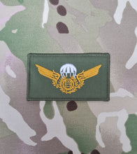 Load image into Gallery viewer, Portuguese Portugal Parachutist Qualification Wings - Tropas Paraquedistas - Qualification Jump Wing / Brevet Fabric Badge / Patch
