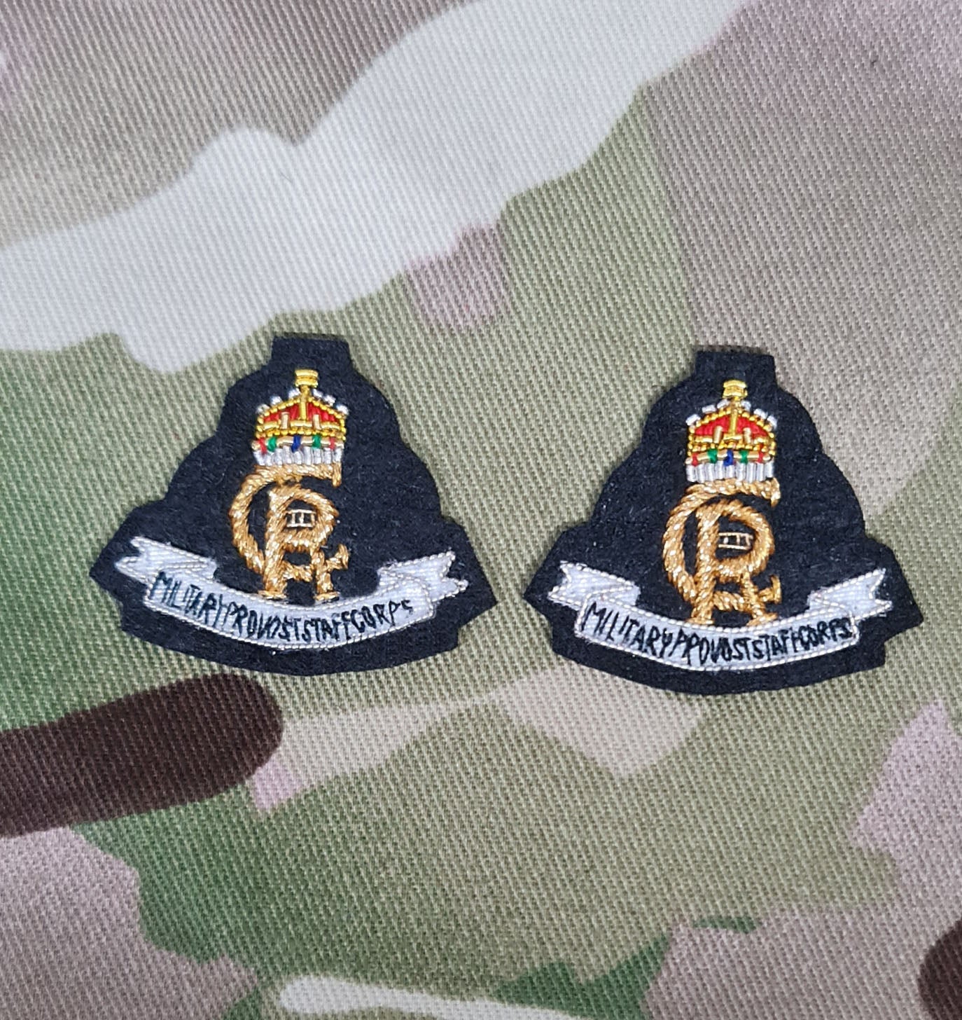 MPS (Military Provost Staff Corps) Wire Bullion Embroidered Mess Dress ...